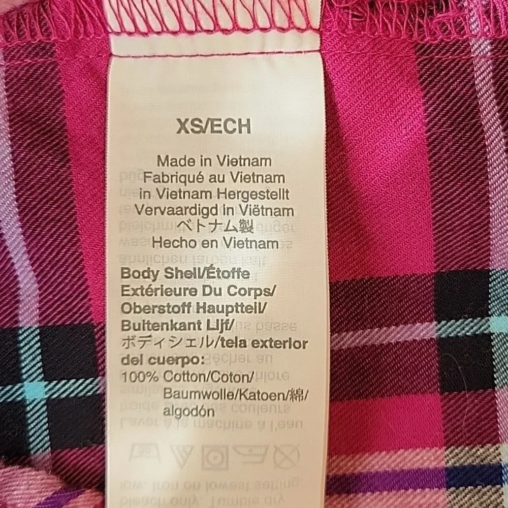 J. Crew. Plaid. Flannel. Button Down. Size XS. EUC